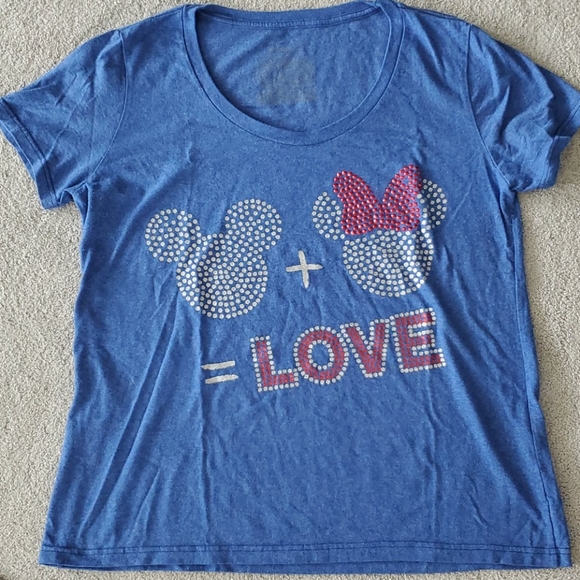 Disney Mickey and Minnie T Shirt - Picture 1 of 3